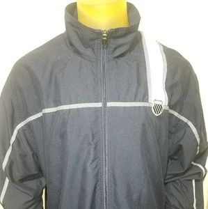 K-Swiss Mens LARGE TENNIS/TRACK JACKET